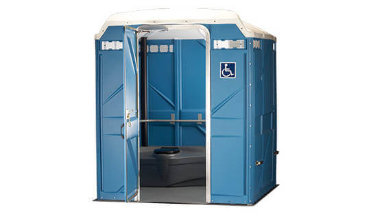 ADA accessible porta potty